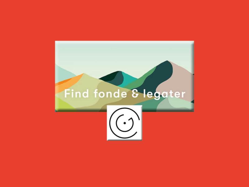 Legathåndbogens logo: "Find fonde og legater"